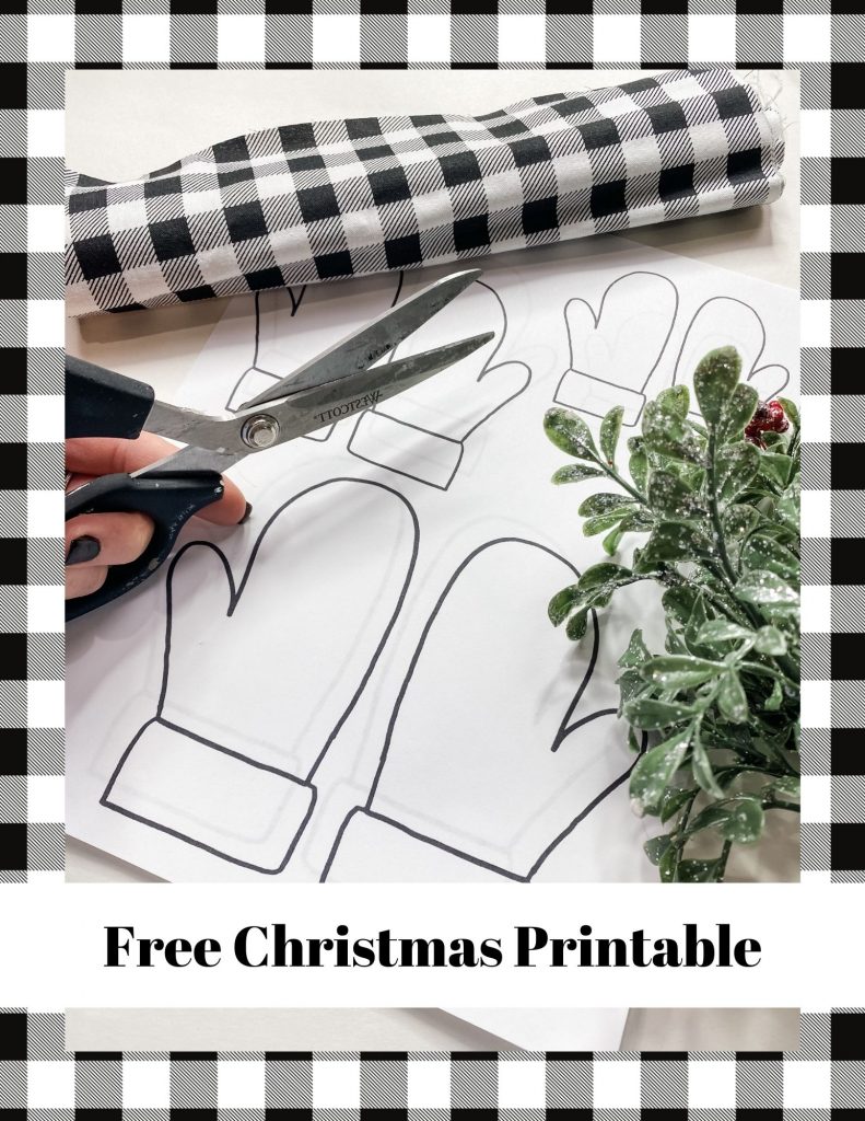 Get this Free Christmas mittens printable right to your inbox