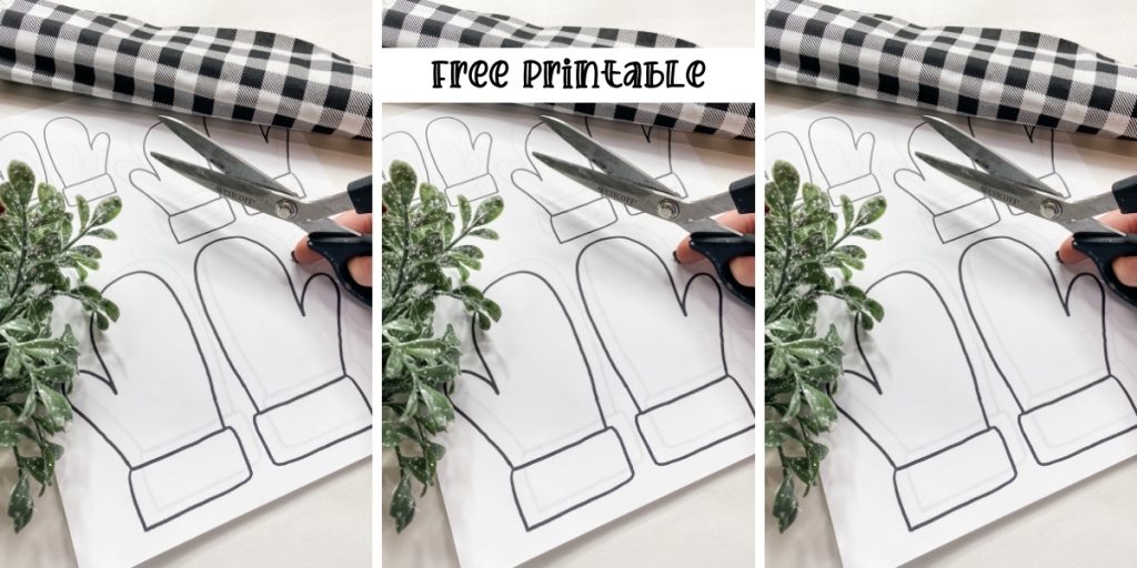 Get this Free Christmas mittens printable right to your inbox