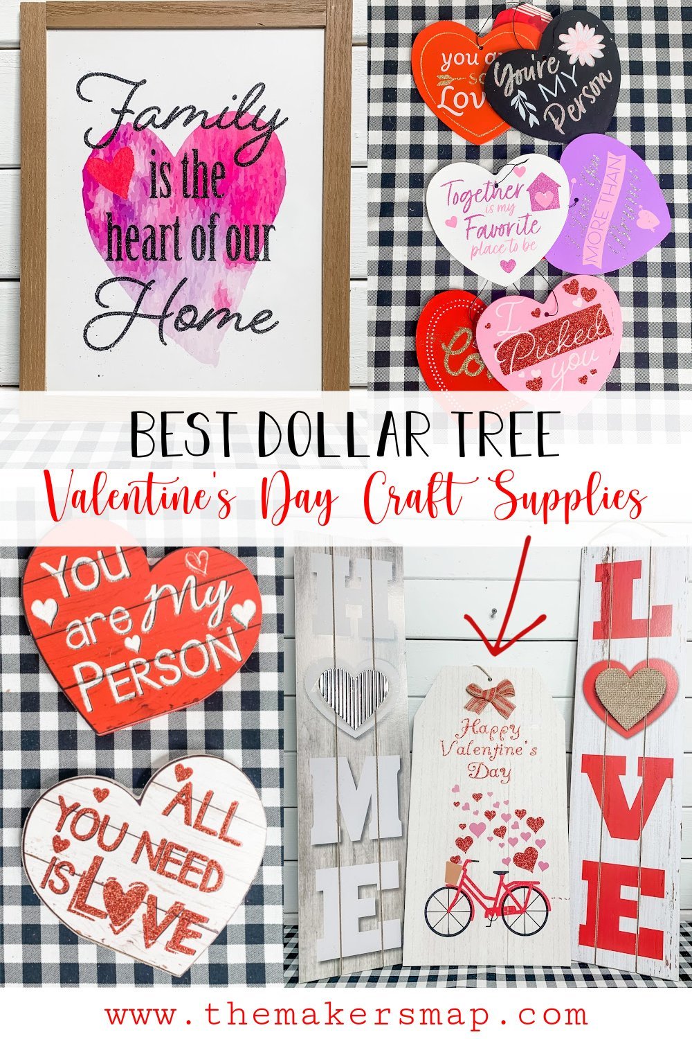 Best Dollar Tree Valentine's Day Craft Supplies - Craft Stash Necessities