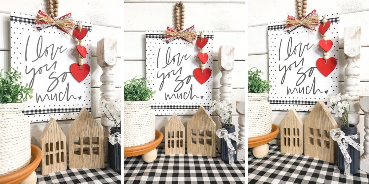 DIY Home Decor with FREE Valentine’s Day Printable