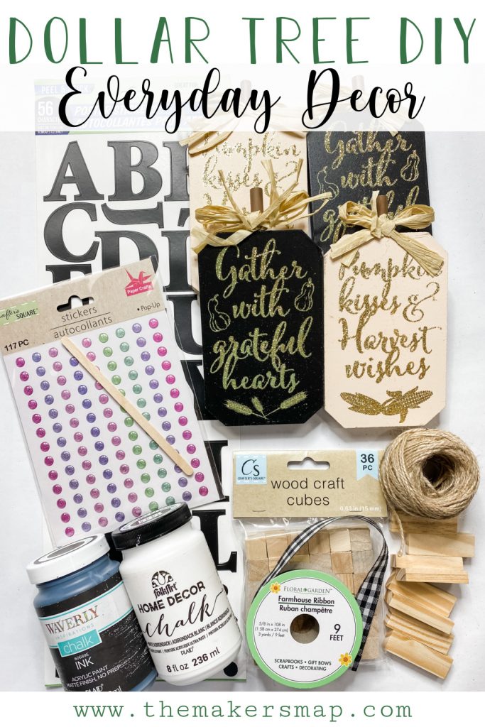 Dollar Tree DIY Home Decor Idea - DIY Decor Tutorial