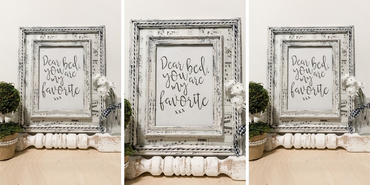 Dollar Tree Picture Frame DIY Home Decor