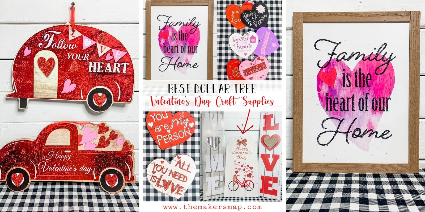 Dollar Tree House Valentine's Day DIY - Average But Inspired