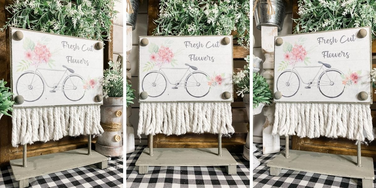 Dollar Tree DIY Spring Decor with Free Printable