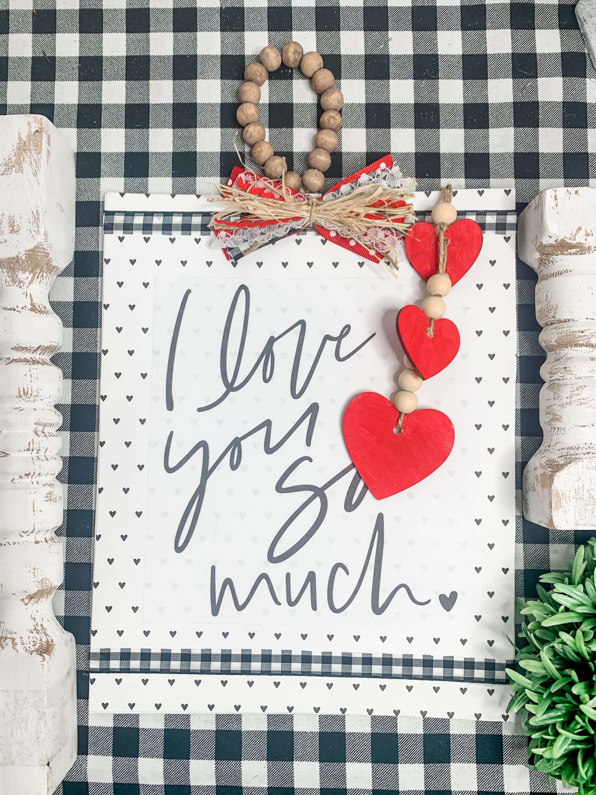 DIY Home Decor with FREE Valentine's Day Printable