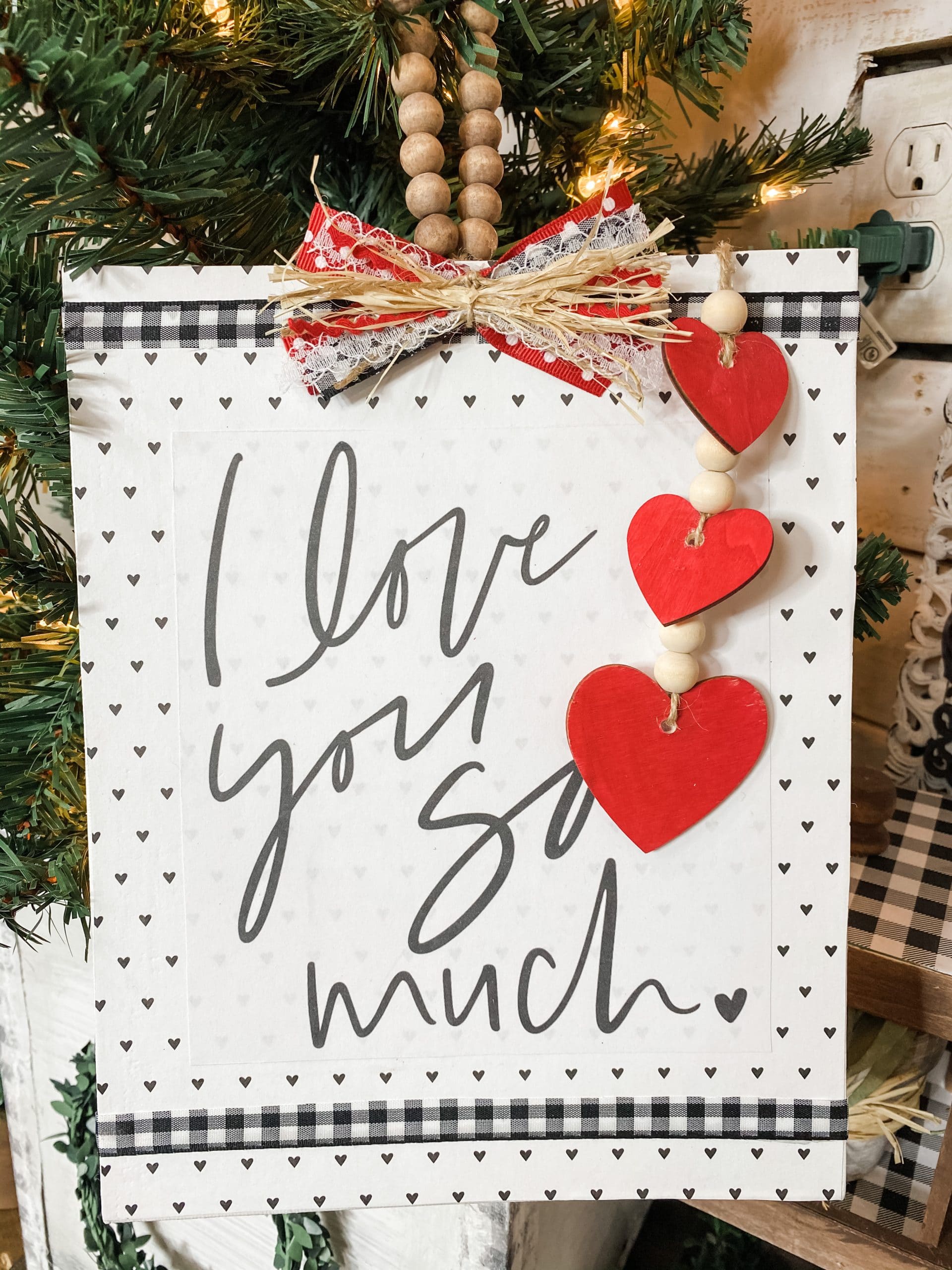 DIY Home Decor with FREE Valentine's Day Printable