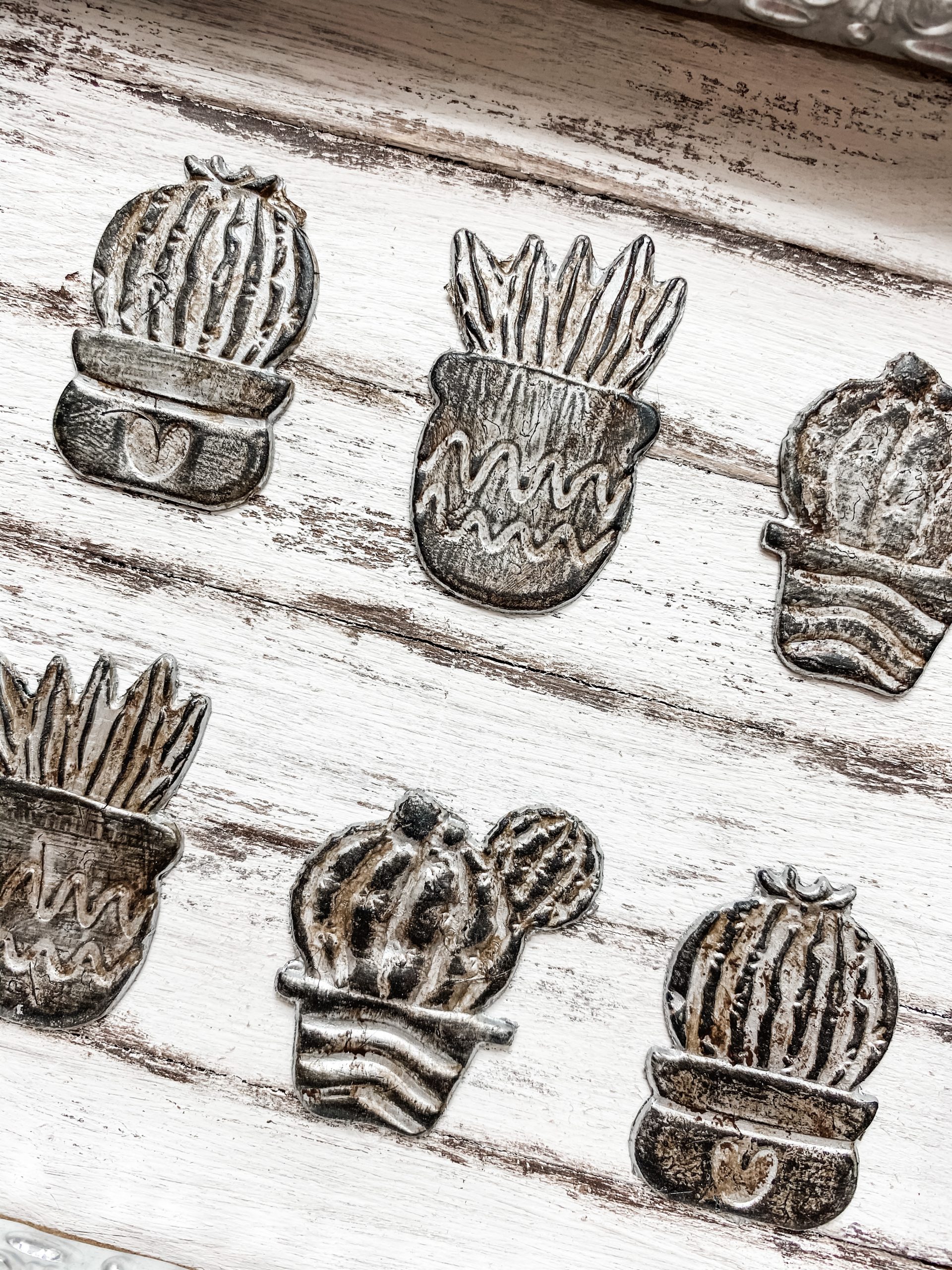 DIY Rustic Decor with Dollar Tree Succulent Stickers