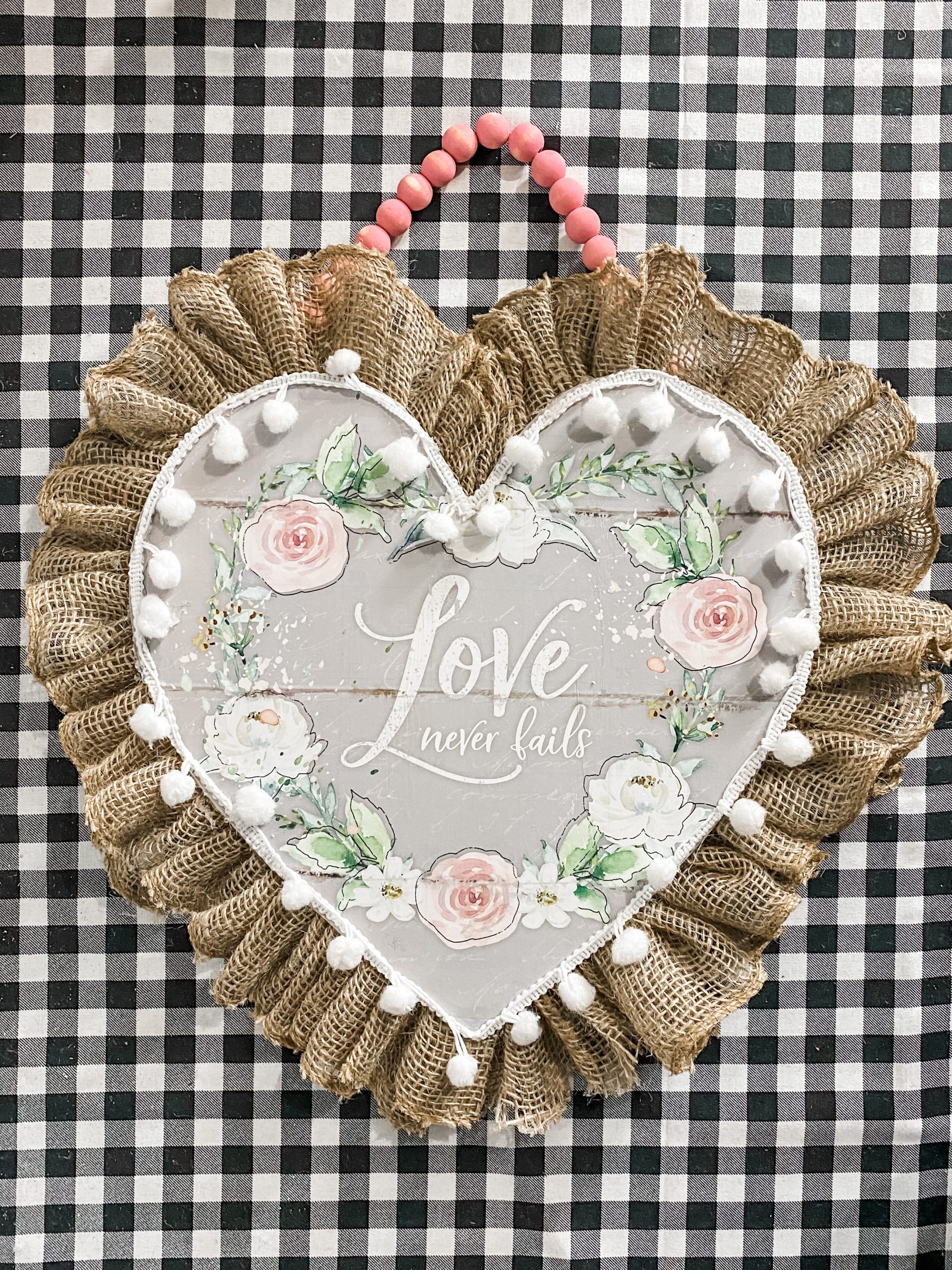 Shabby Foam Hearts, Dollar Tree, #atraceofsparklevalentinesdaycrafting