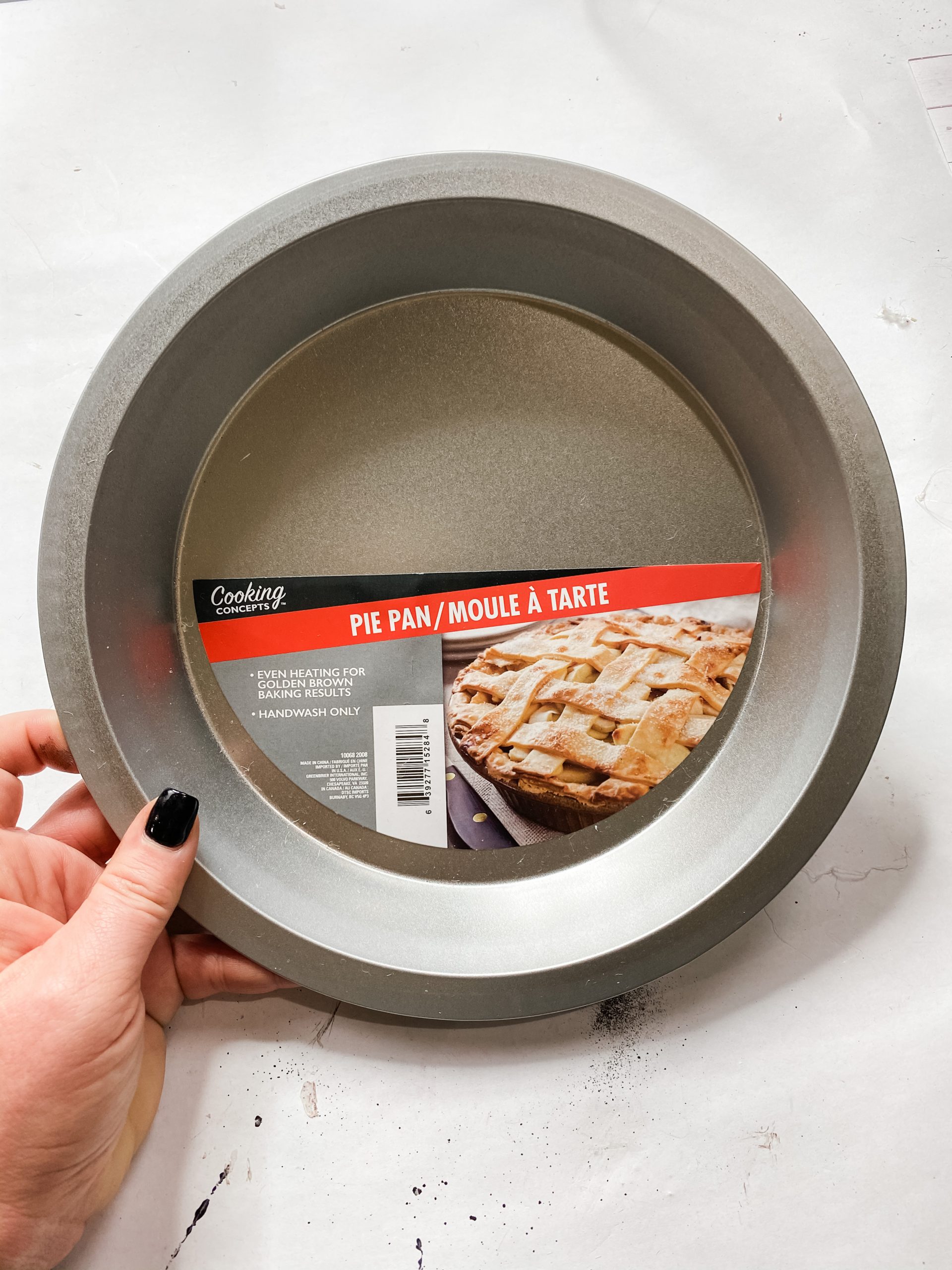 Dollar Tree Pie Pan DIY Spring Decor