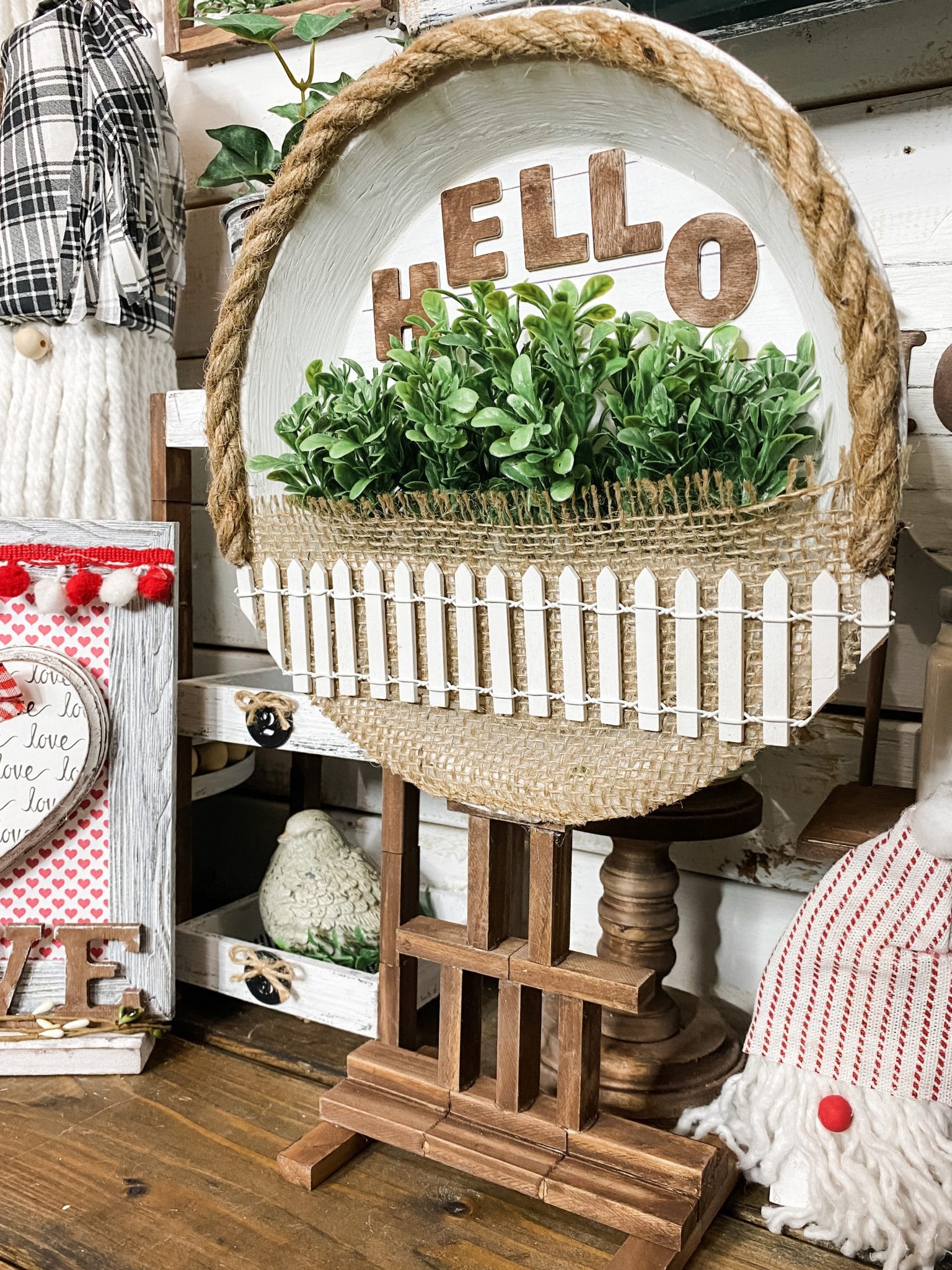 Dollar Tree Pie Pan DIY Spring Decor DIY Decor Tutorial