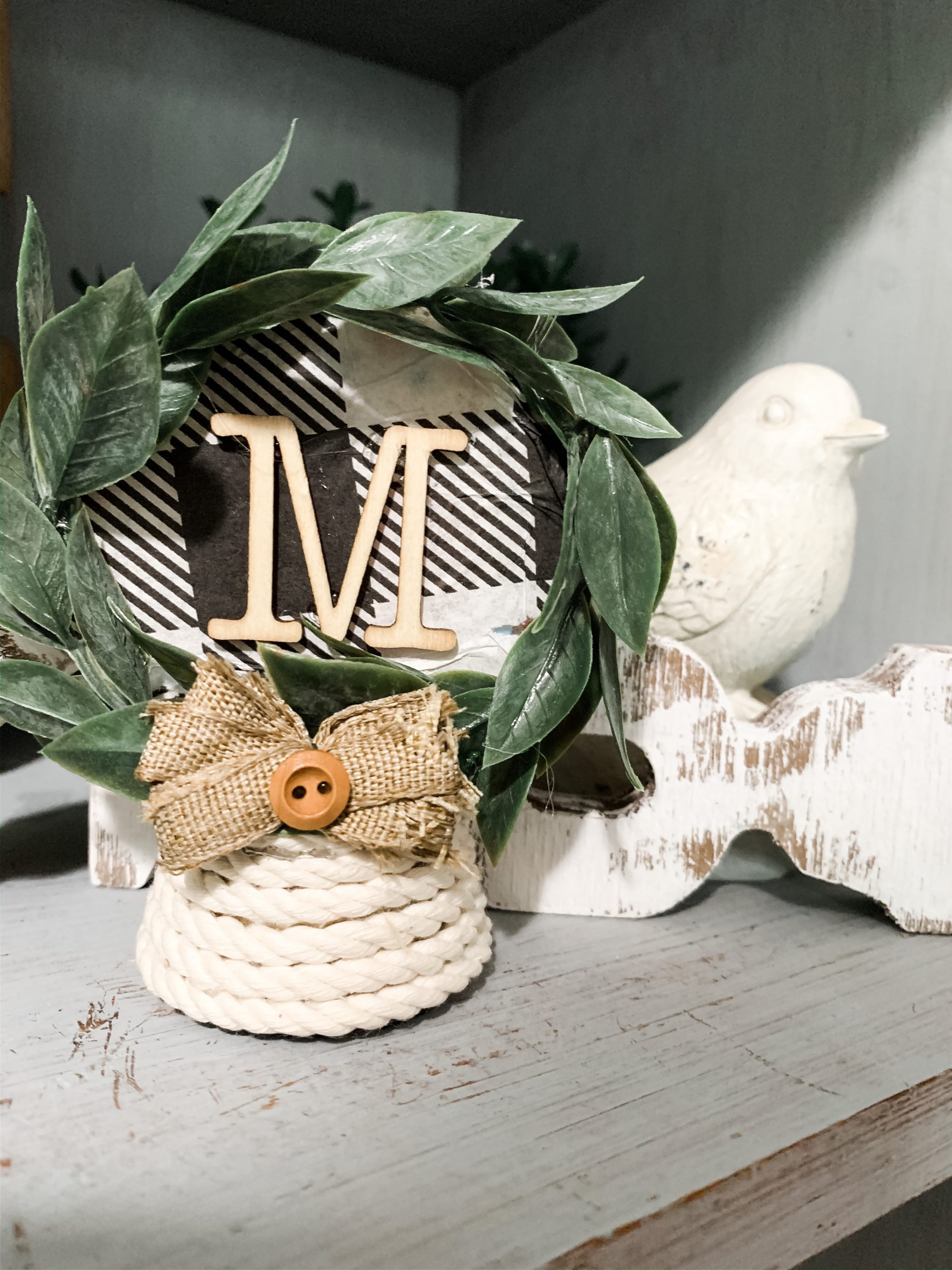 Dollar Tree Trophy DIY Farmhouse Decor