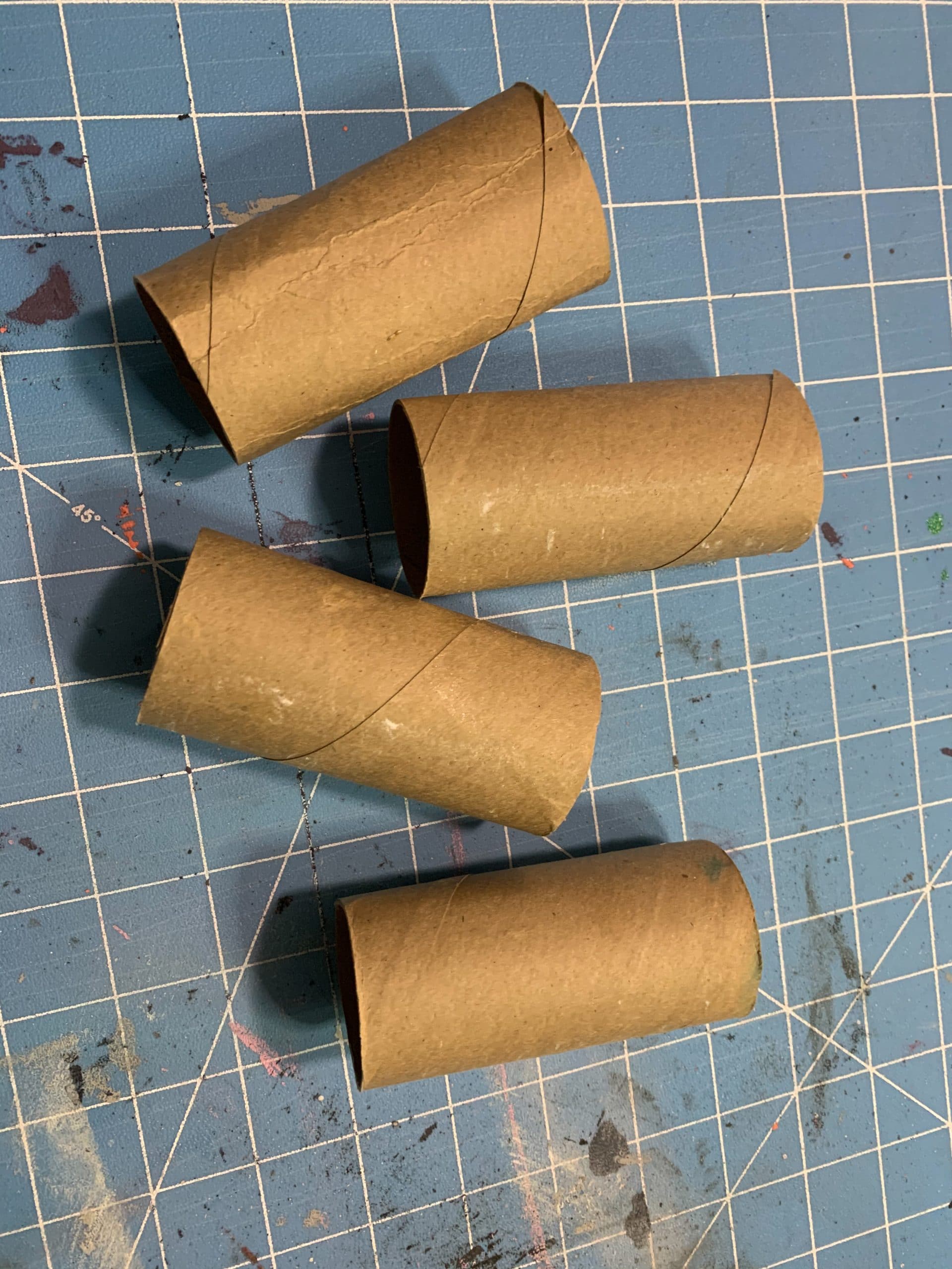Double-Sided Toilet Paper Roll DIY Wall Decor