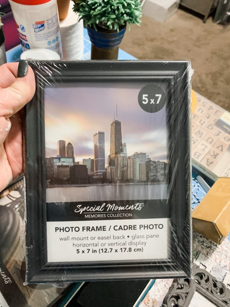 Dollar Tree Picture Frame DIY Home Decor DIY Decor Tutorial