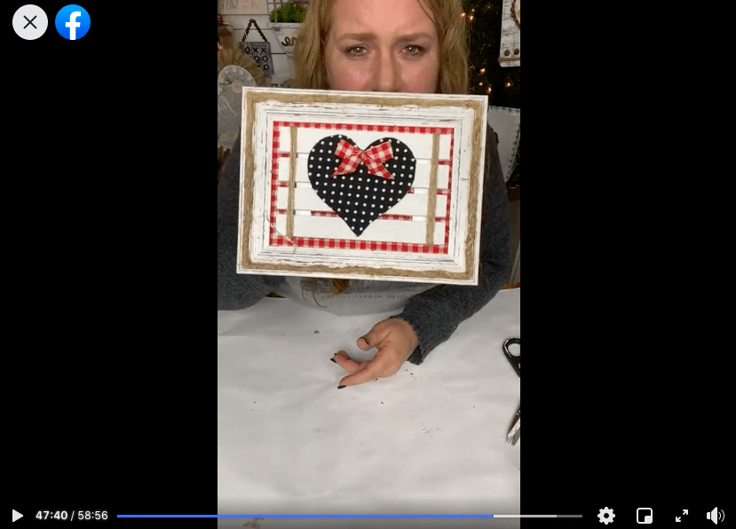 DIY Dollar Tree Mini Pallet Valentine's Day Decor