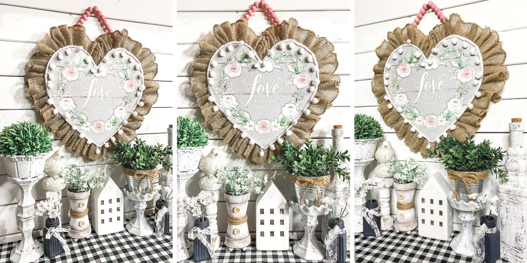 Dollar Tree Calendar DIY Shabby Chic Decor