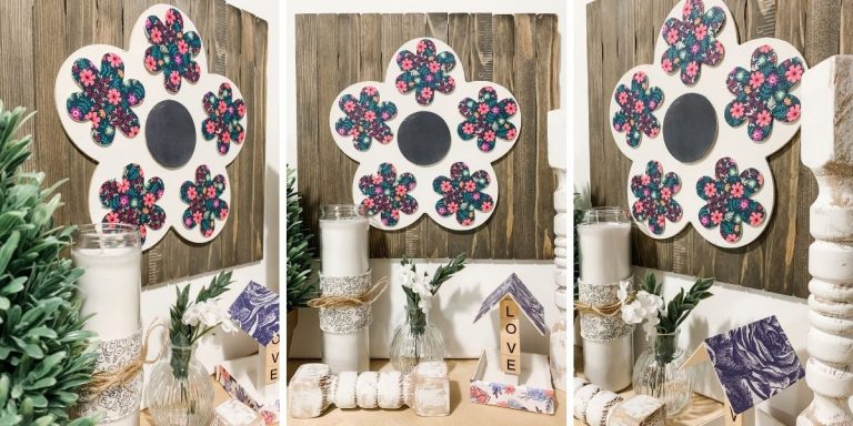 Boho Flower DIY Decor