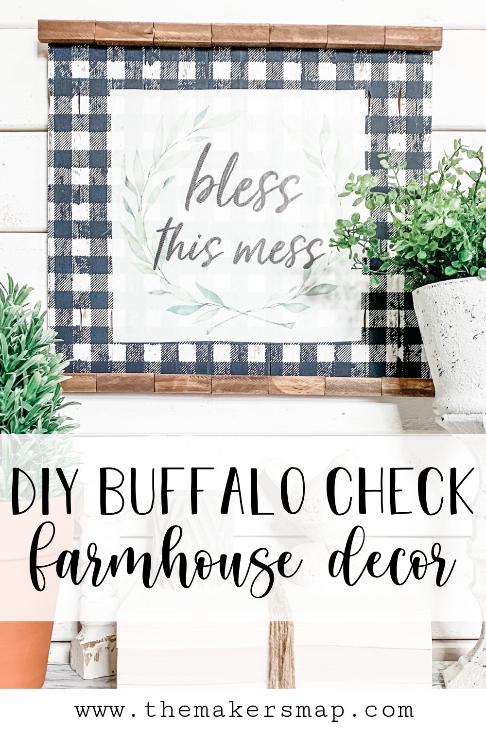 DIY Bless this Mess Sign