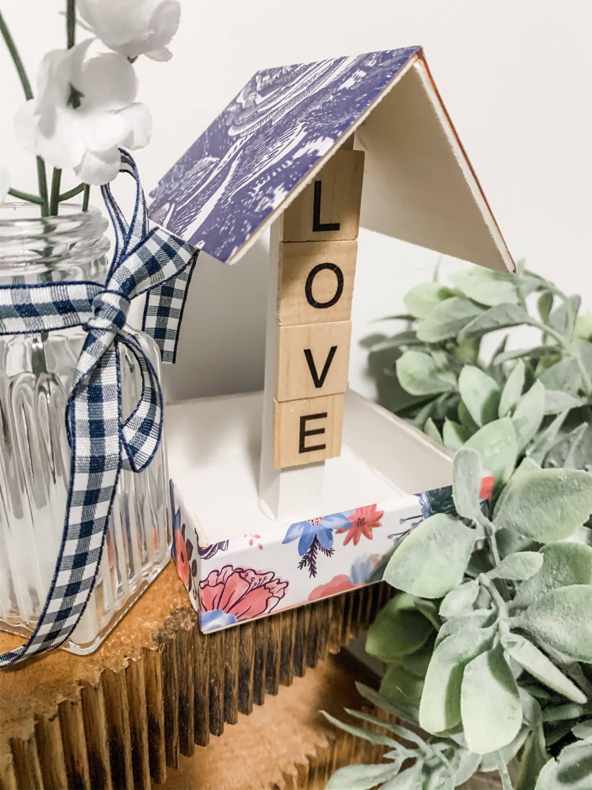 Dollar Tree DIY Bird Feeder Shelf Decor