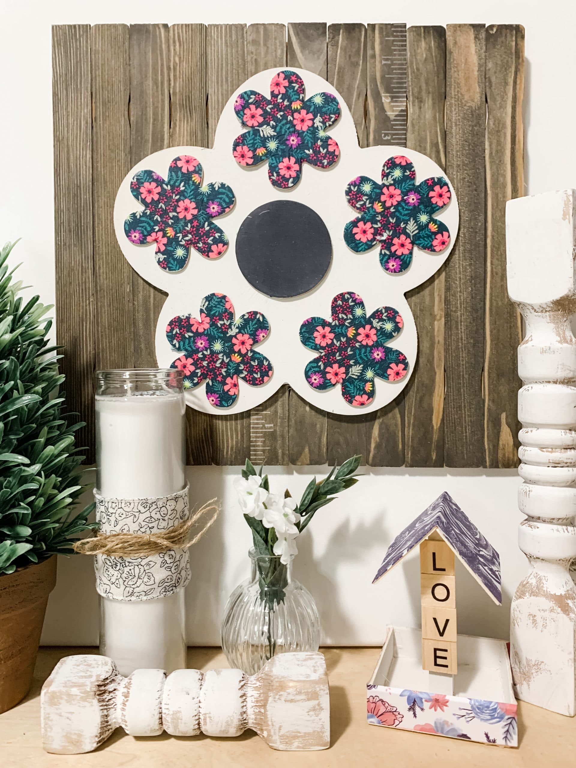 Boho Flower DIY Decor