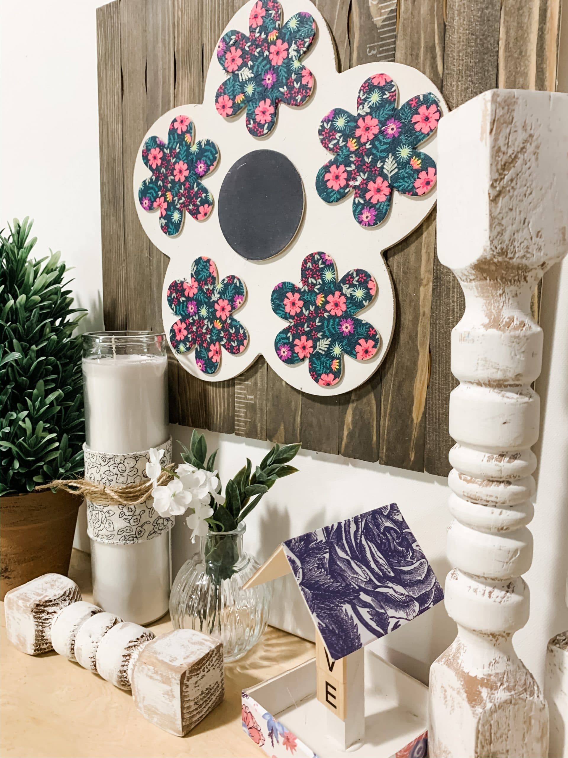 Boho Flower DIY Decor