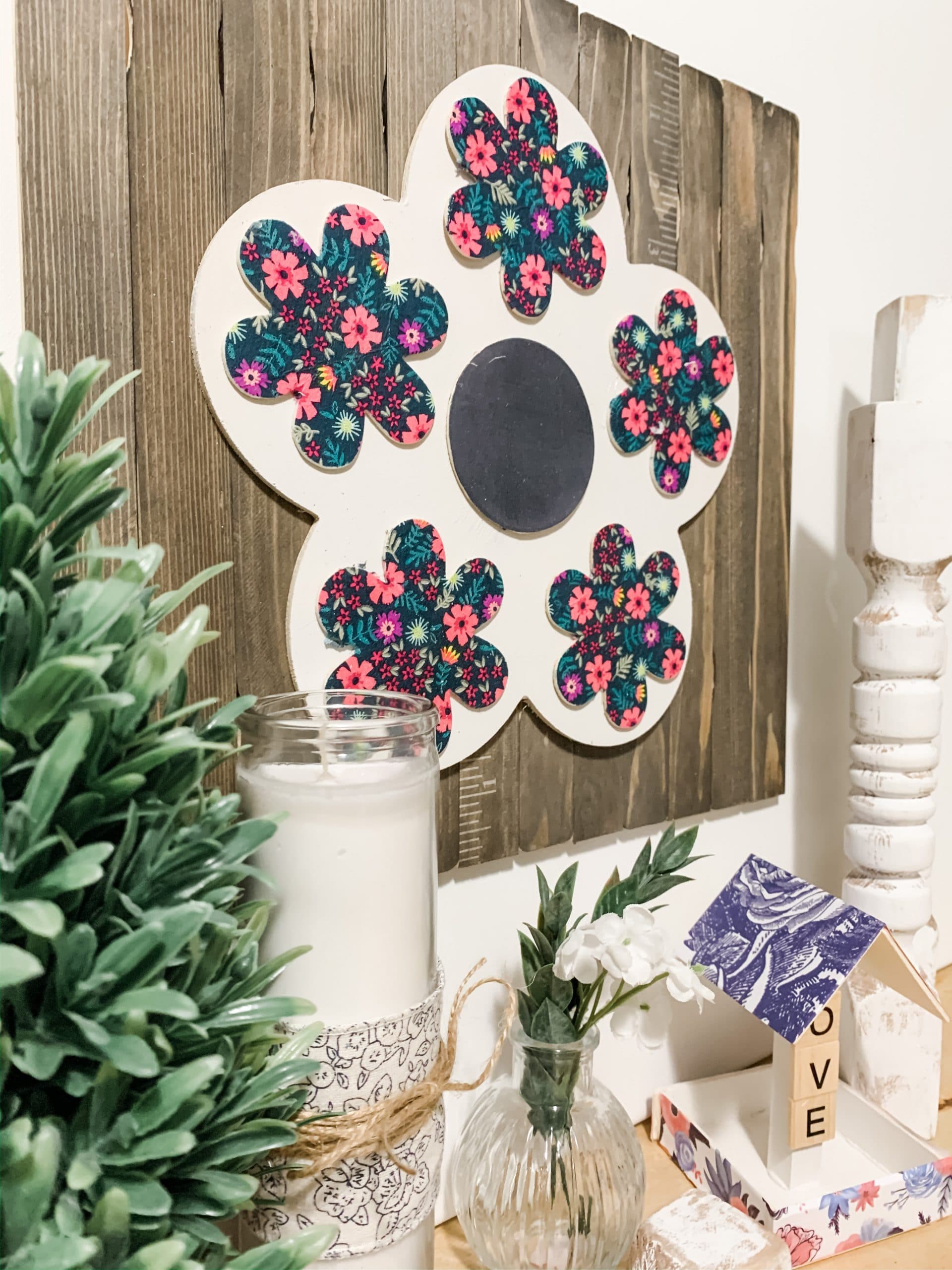 Boho Flower DIY Decor