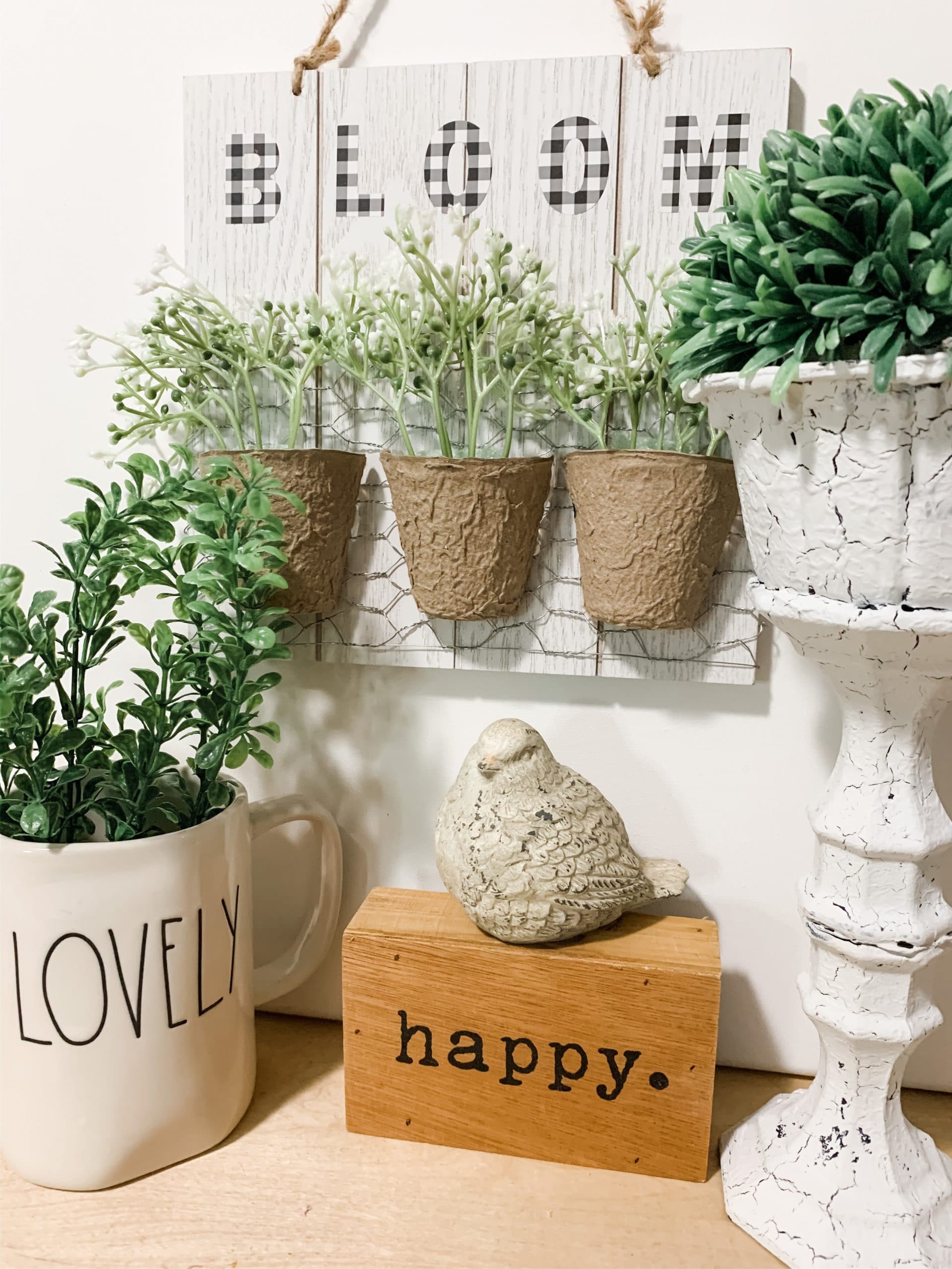 DIY Spring Decor with Seed Starters