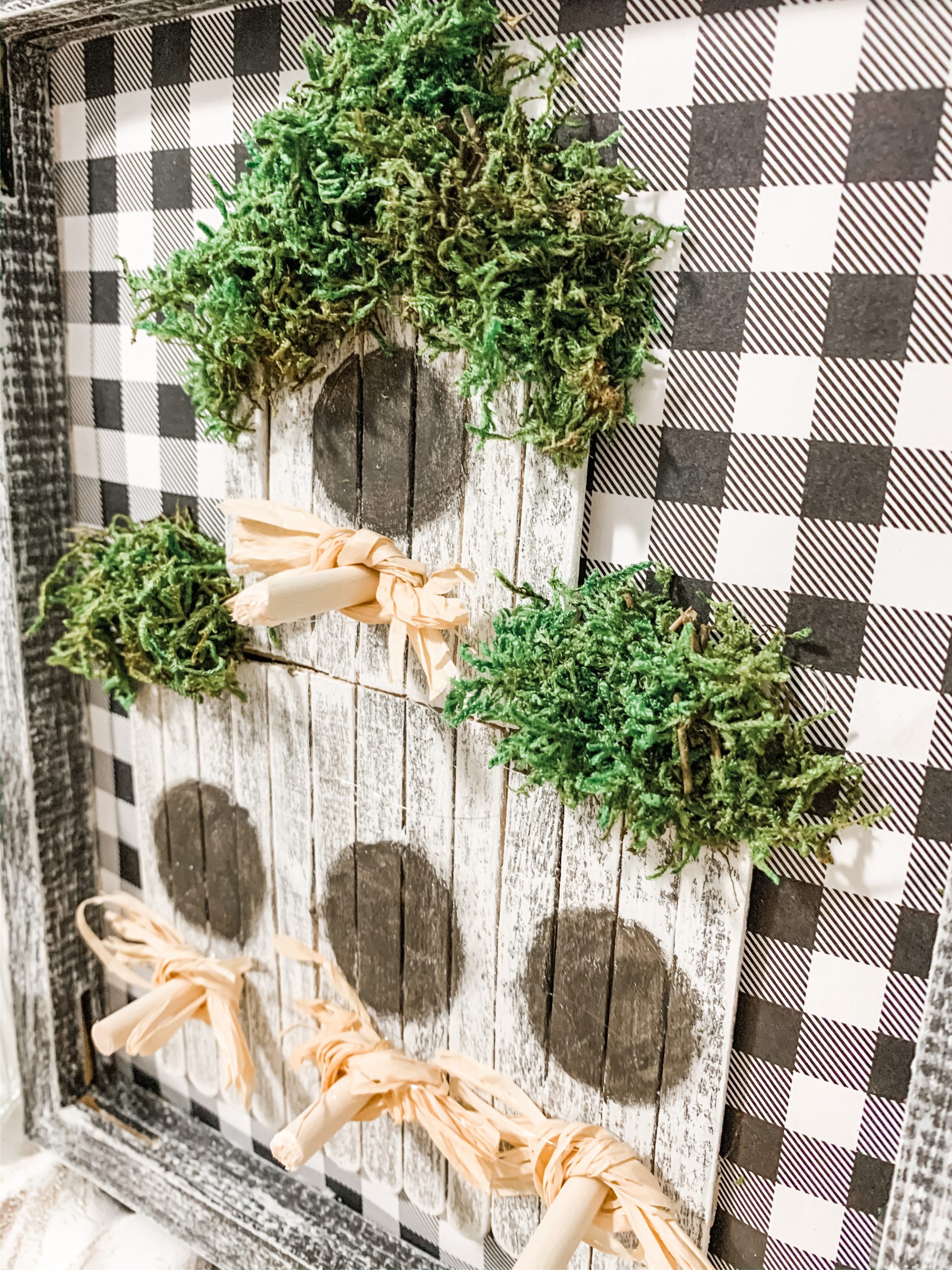 Popsicle Stick Birdhouse DIY Farmhouse Decor