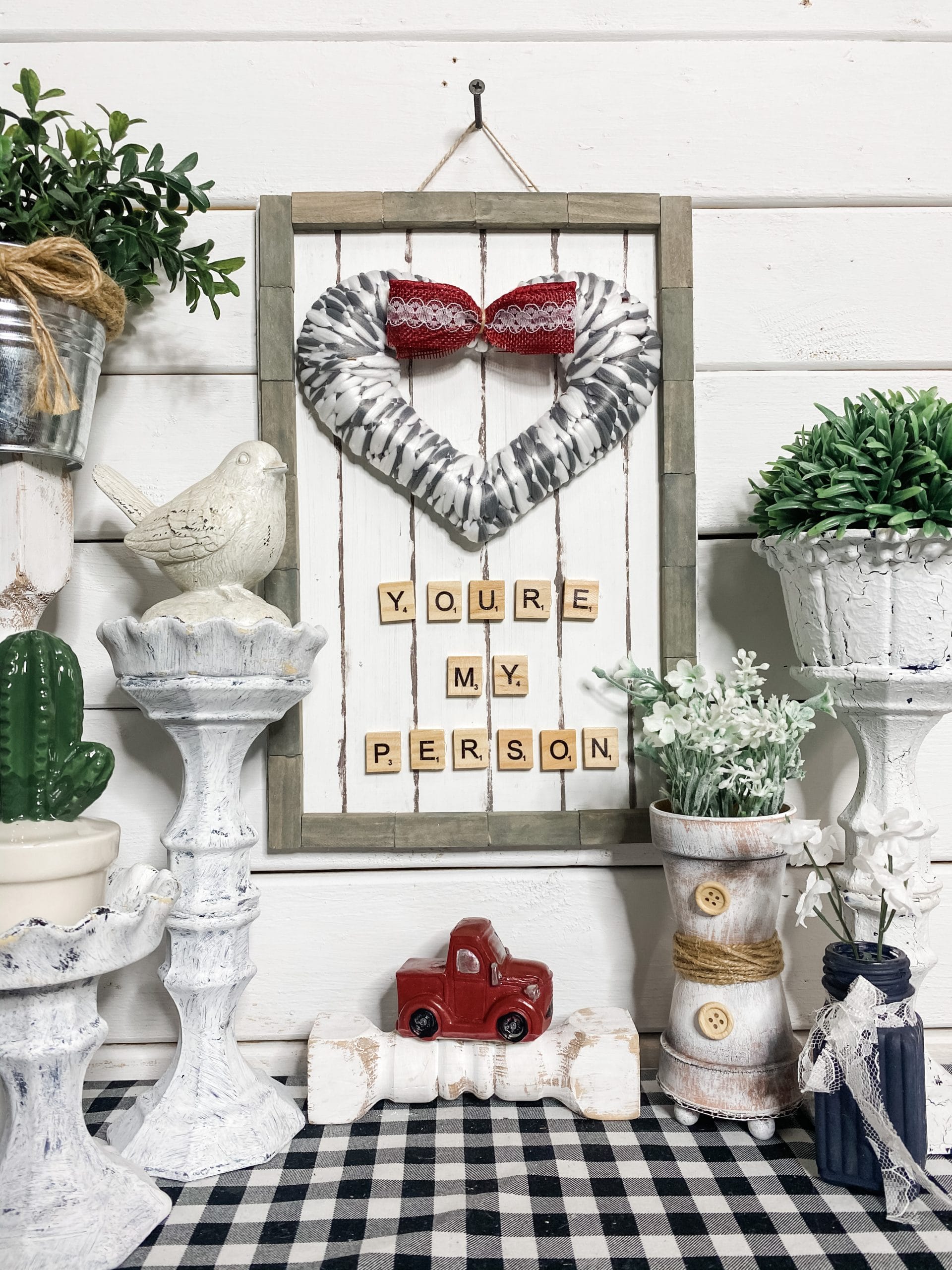 You're My Person DIY Dollar Tree Decor