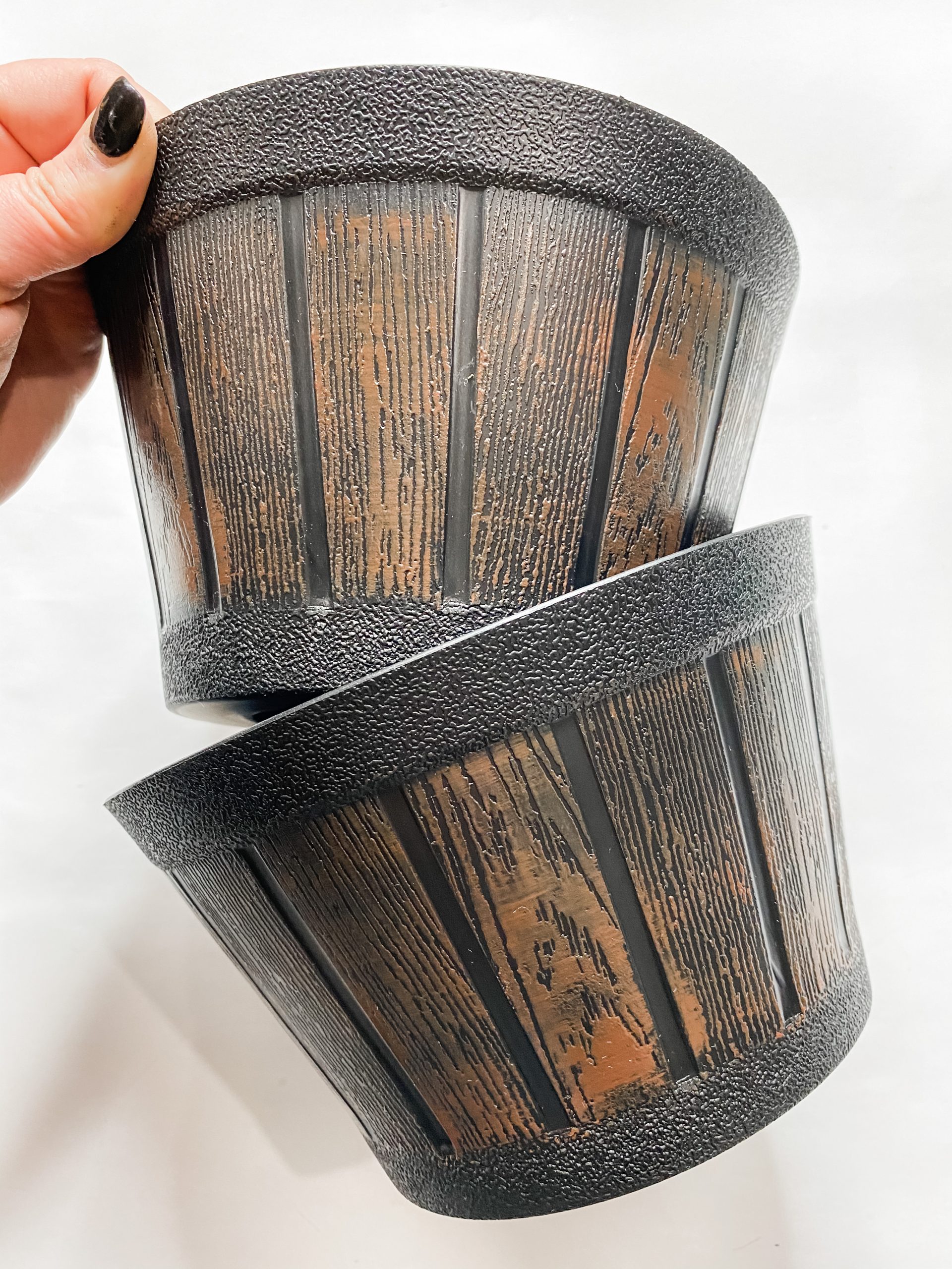 DIY Rustic Bucket Planter