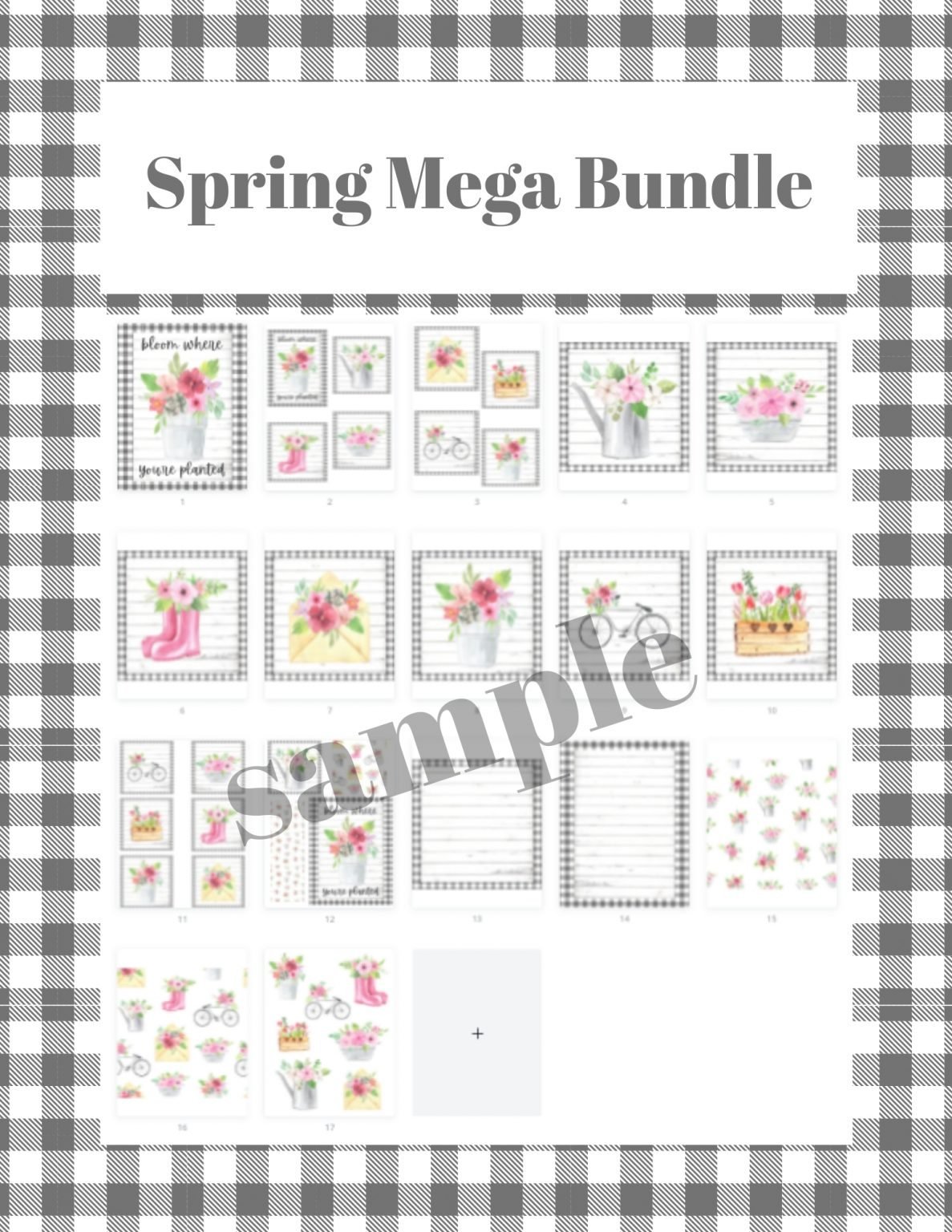DIY Farmhouse Decor with Spring Printables - DIY Decor Tutorial