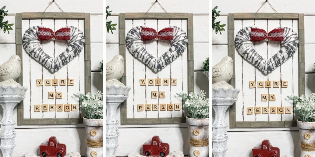 Dollar Tree DIY Shabby Chic Easter Sign - Easy Easter Decor DIY Tutorial