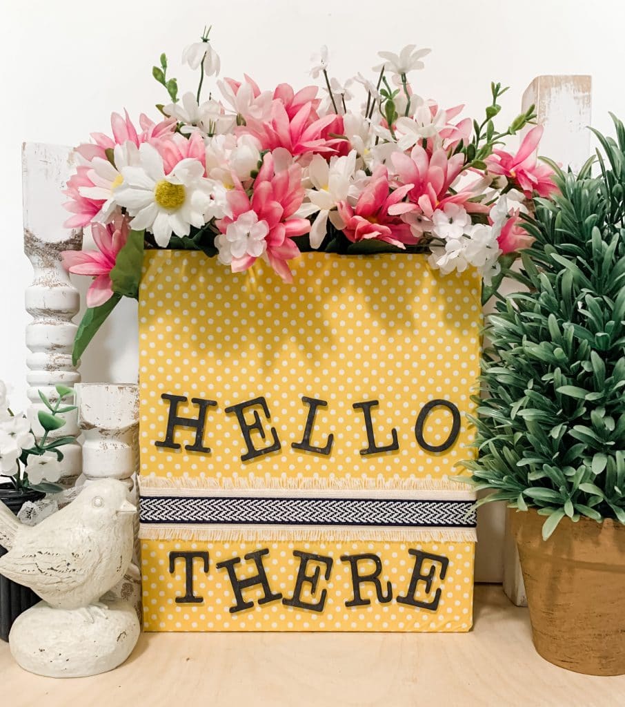 DIY Spring Flower Box - Easy Decor DIY Tutorial