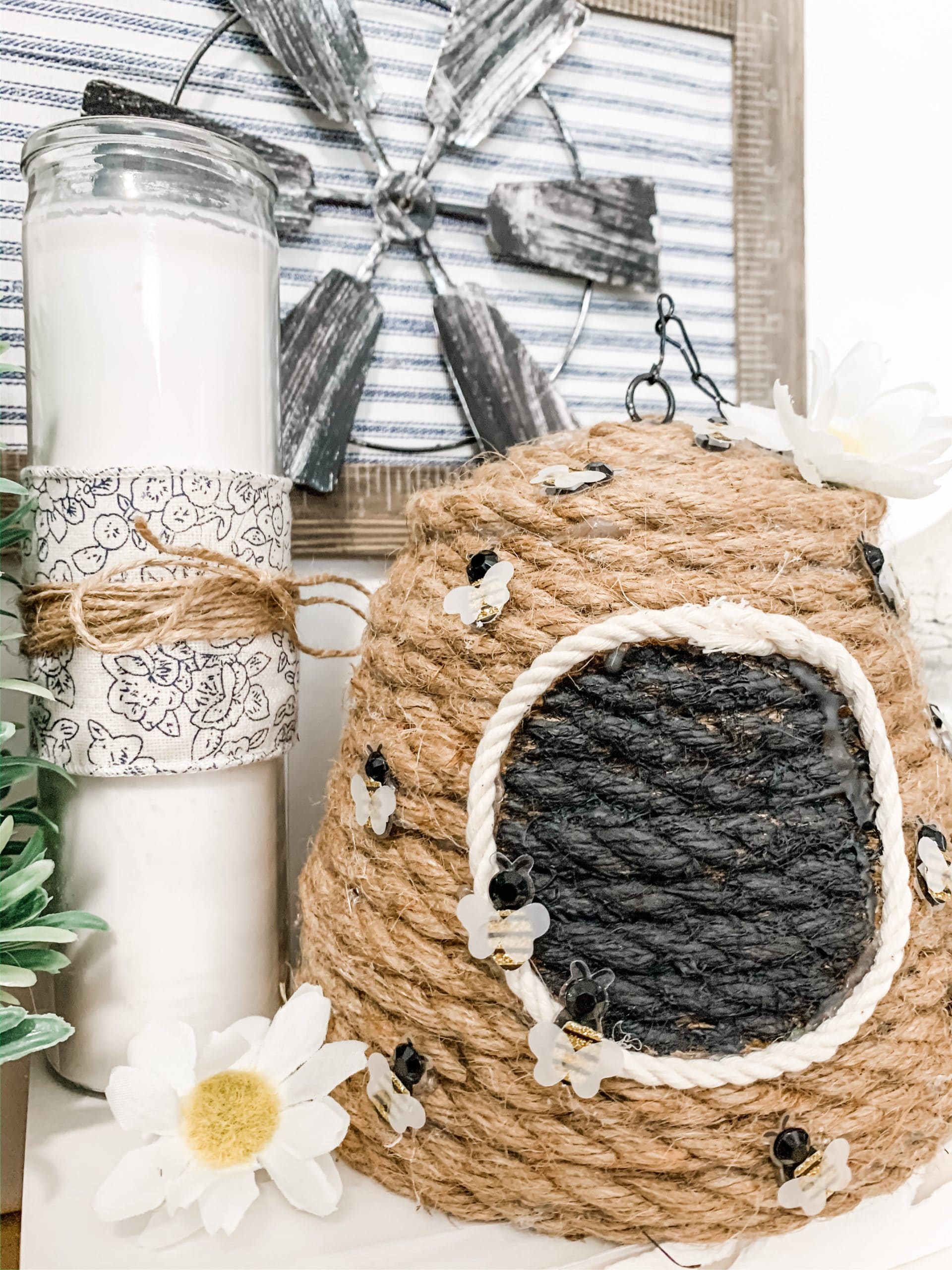 DIY Rope Beehive/Bee Skep