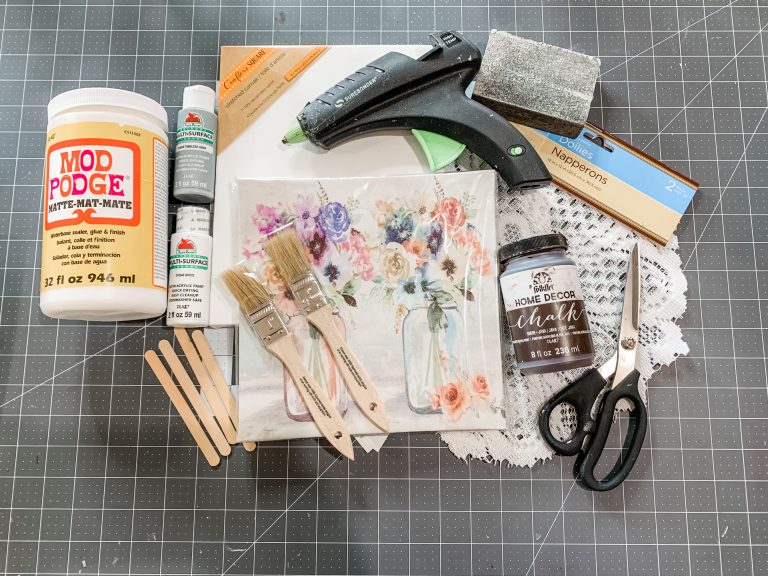 Dollar Tree DIY Shabby Farmhouse Wall Decor - Easy DIY Decor Tutorial
