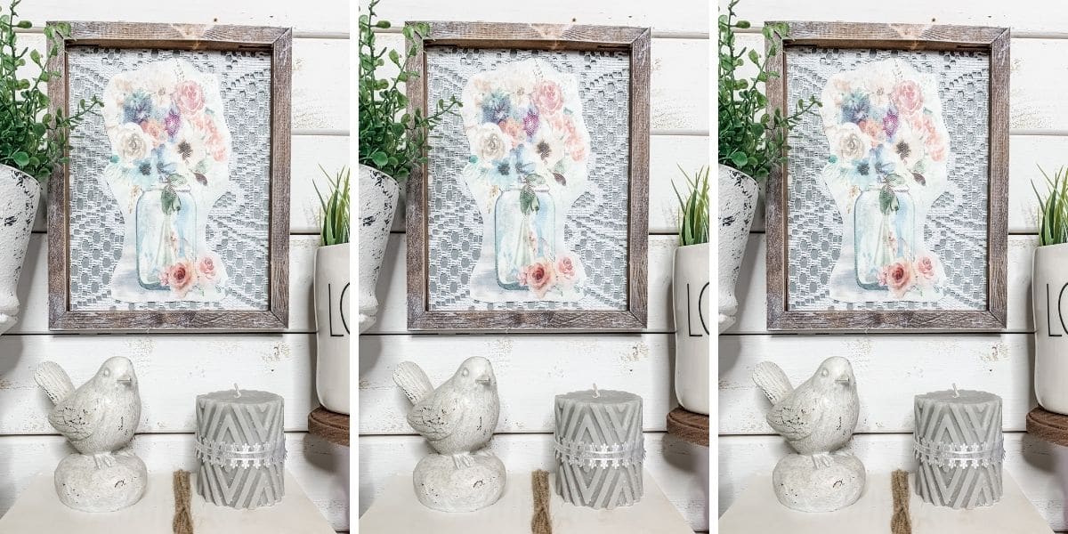 Wall Flowers (8 fogli) - My Shabby Corner - Shabby Chic - Fai Da Te