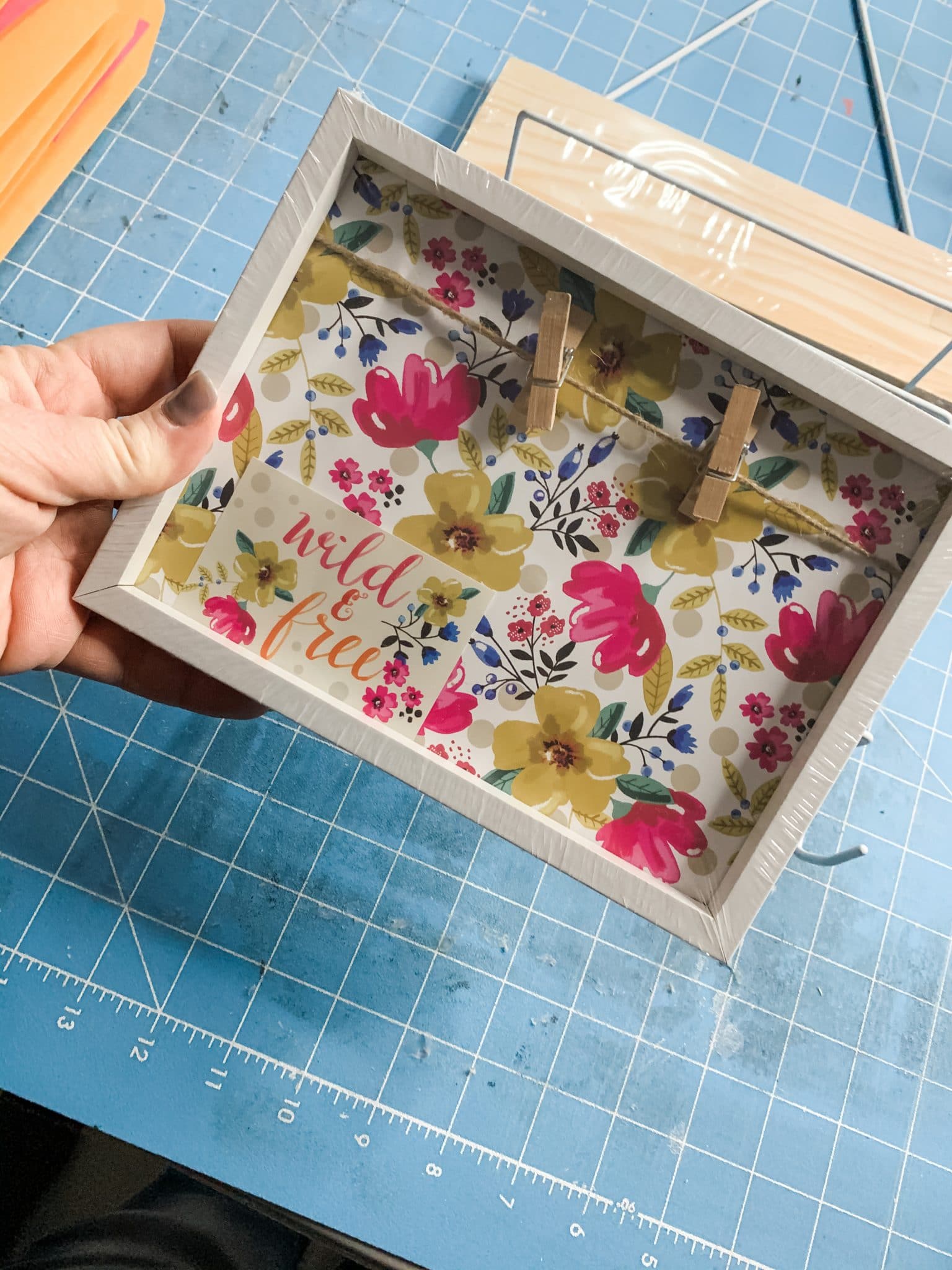 Dollar Tree Shower Organizer DIY Shelves Easy DIY Tutorial