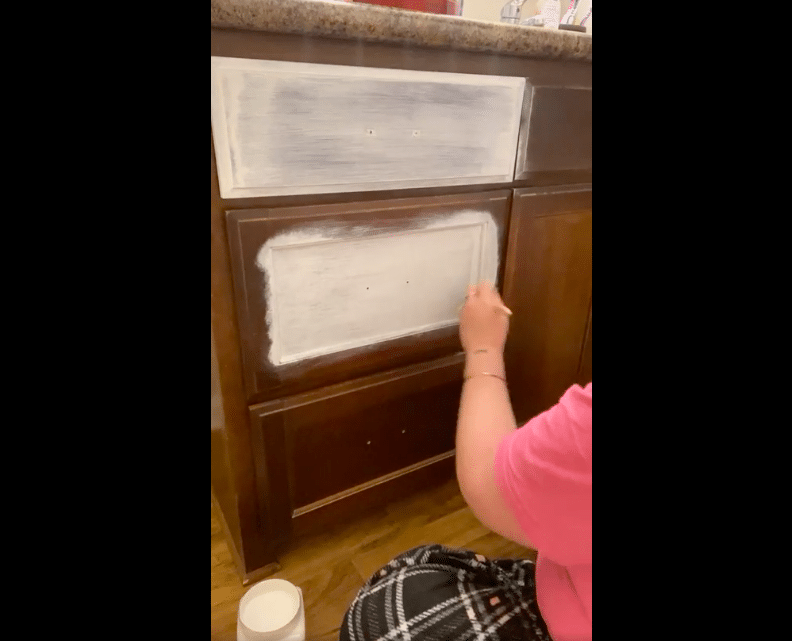 paint your bathroom cabinets in one weekend