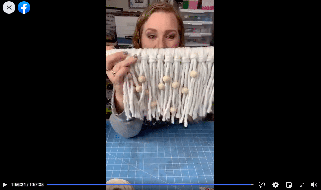 DIY Mop String Macrame Decor