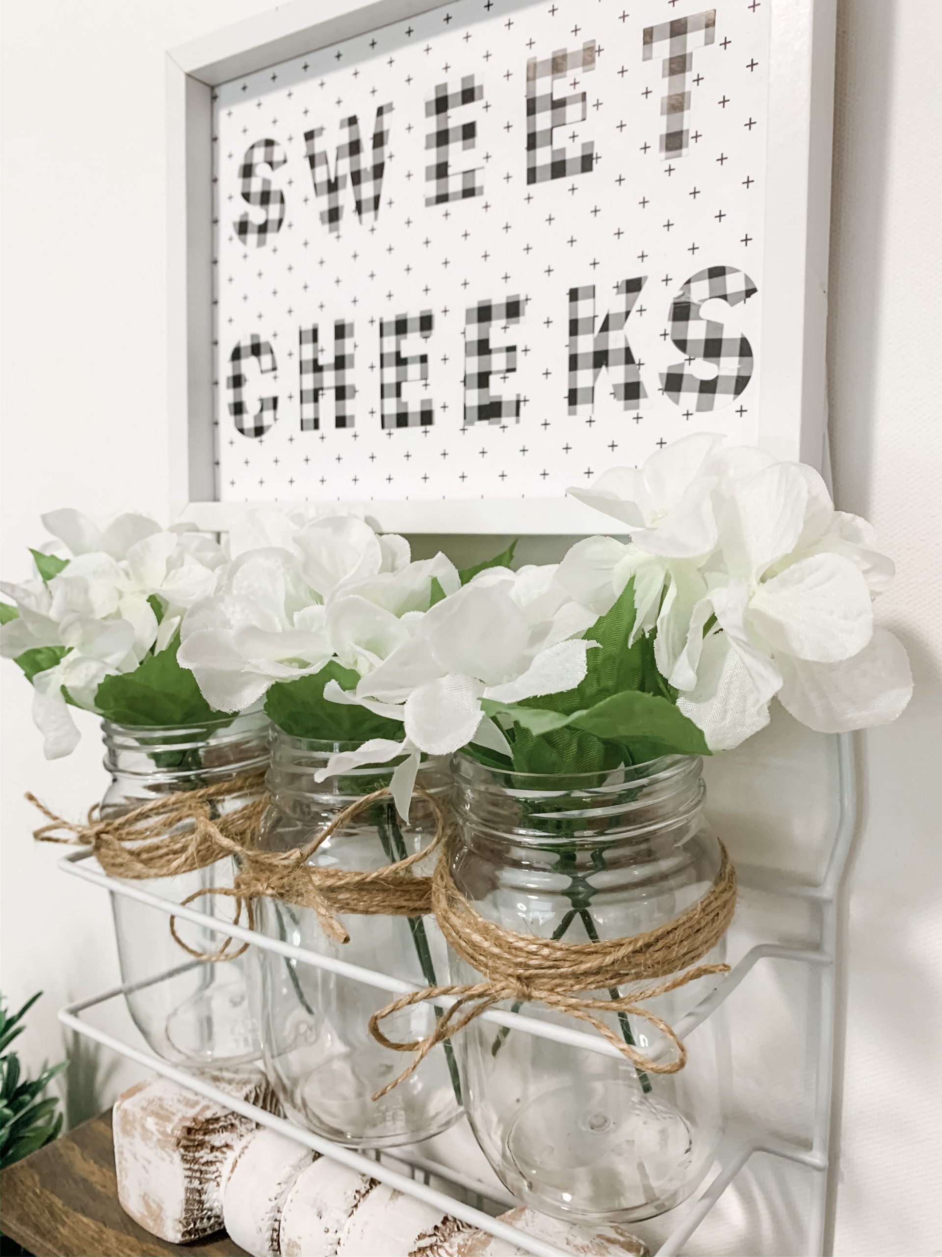 Dollar Tree Shower Organizer DIY Shelves