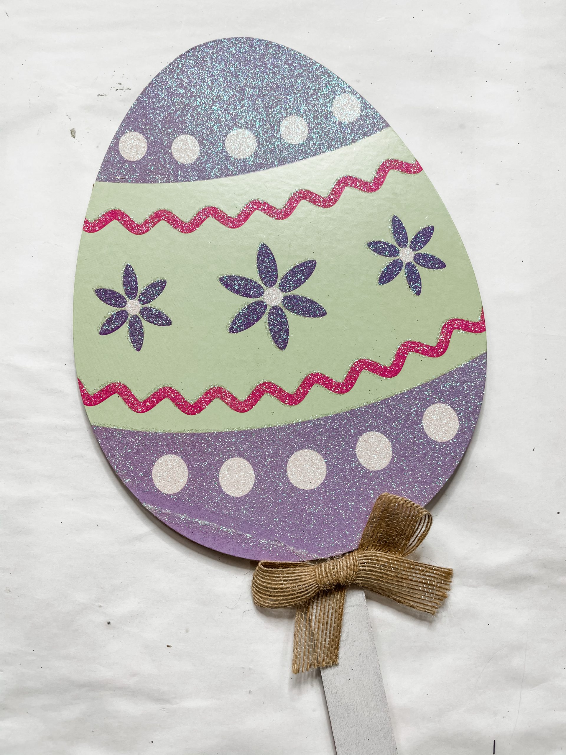 DIY Dollar Tree Paddle Board Easter Bunny