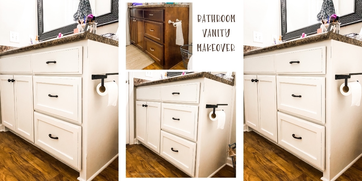 How to paint your bathroom cabinets in one weekend