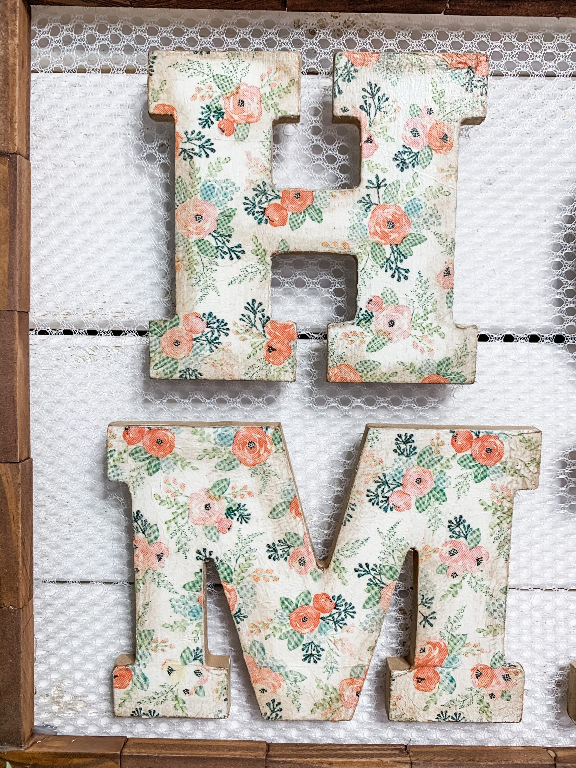 Dollar Tree DIY Shabby Chic Home Sign