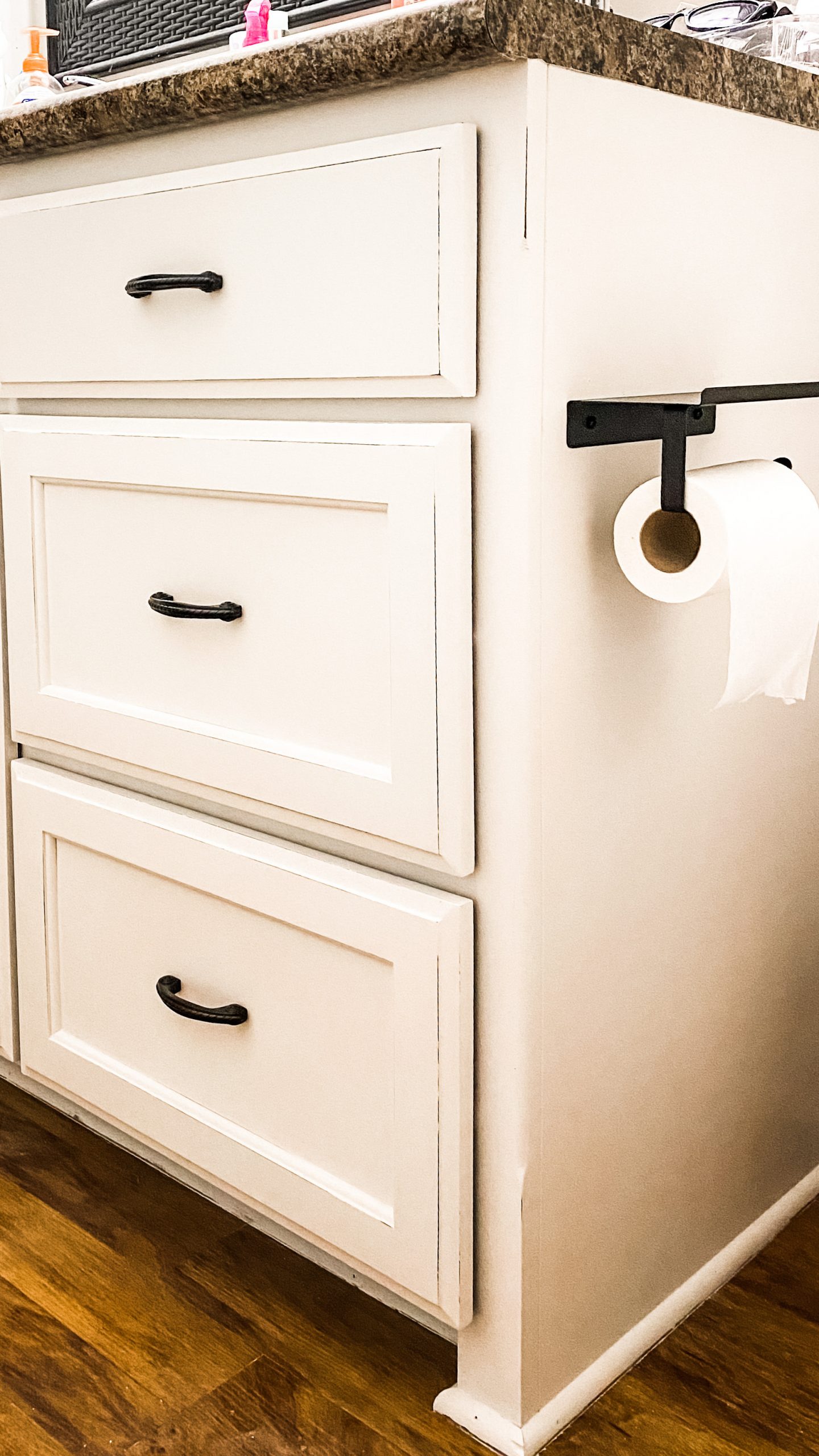 paint your bathroom cabinets in one weekend