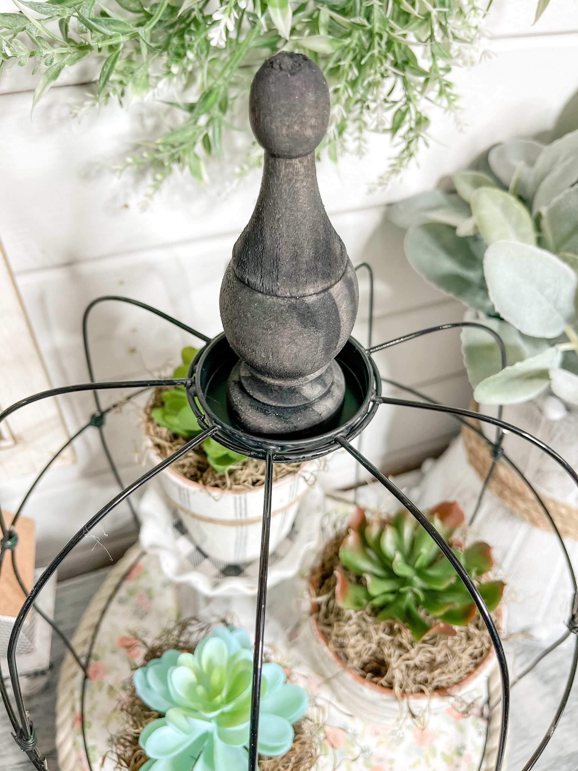 DIY Dollar Tree Shabby Chic Birdcage