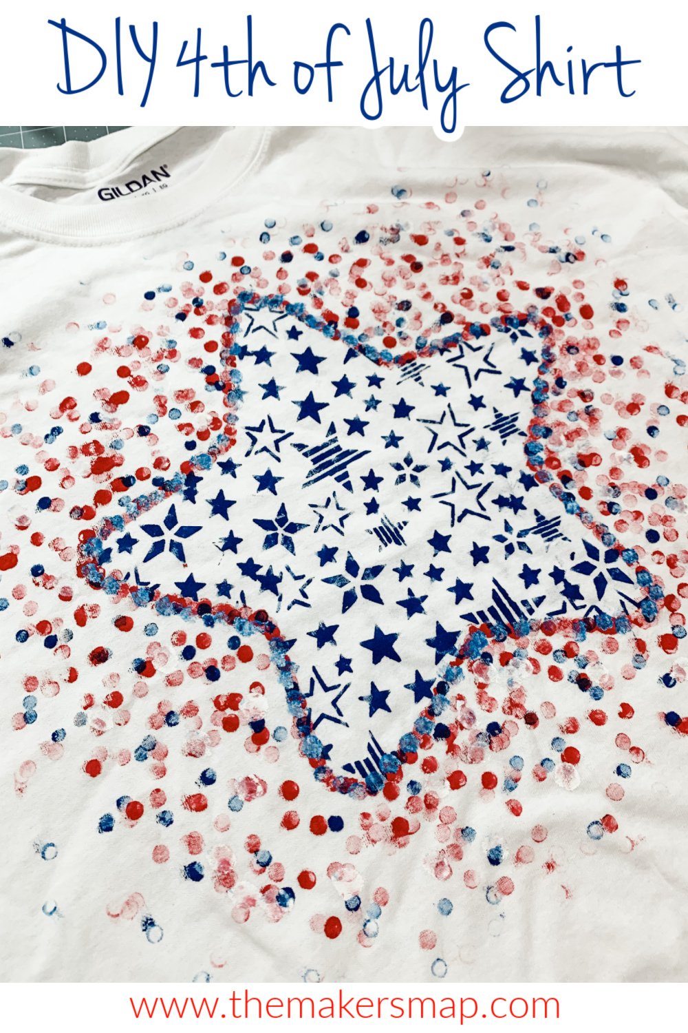 DIY 4th of July Shirt Idea