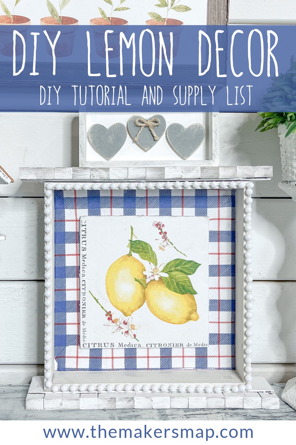 DIY Lemon Decor