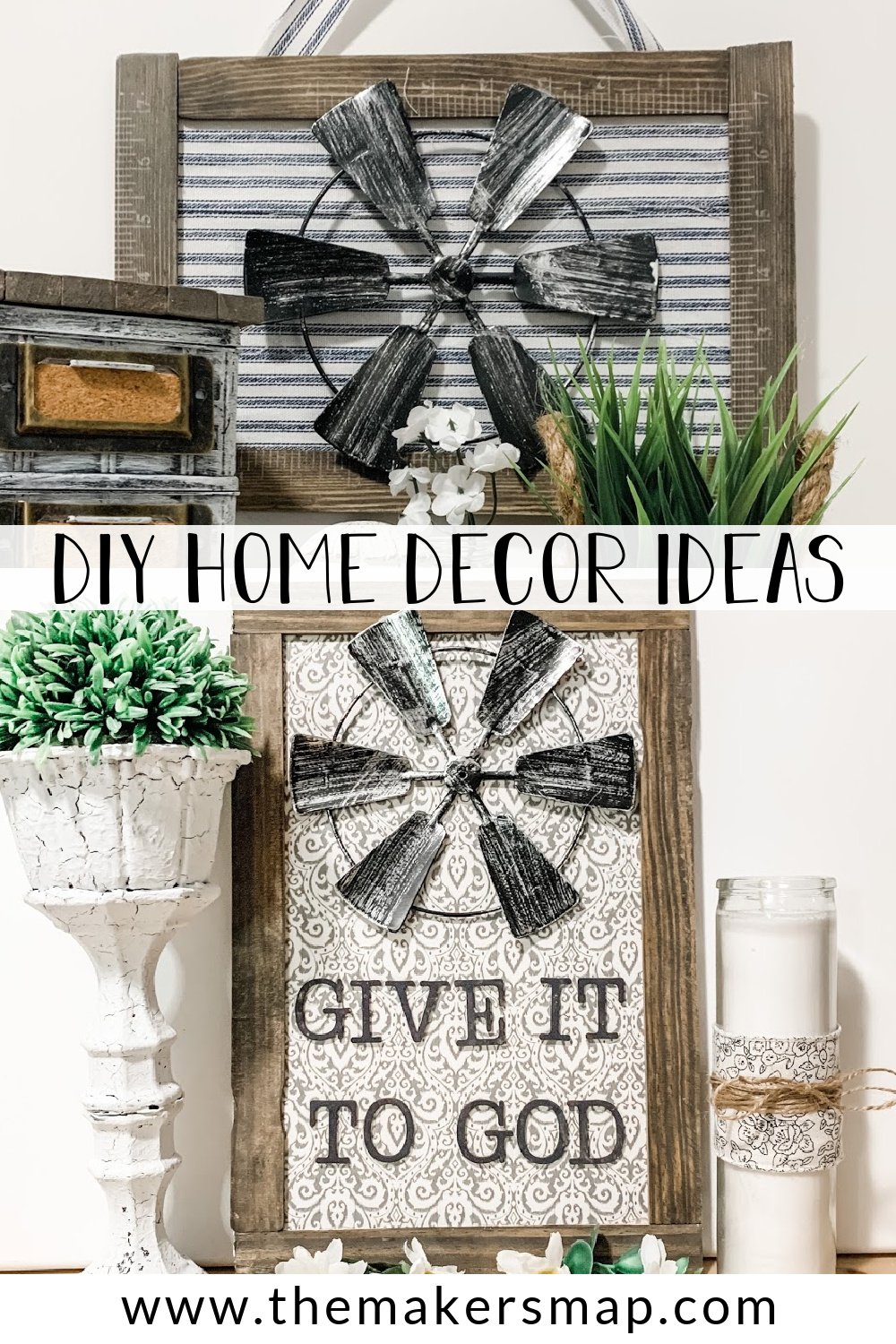 Dollar Tree Windmill DIY Home Decor Ideas - DIY Tutorial and ...