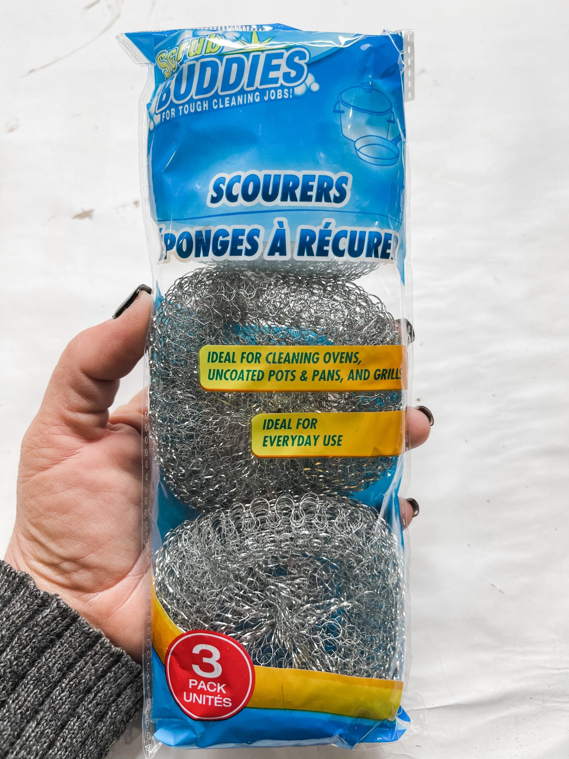 Dollar Tree Crafts using scourers or scratch pads, sos pads