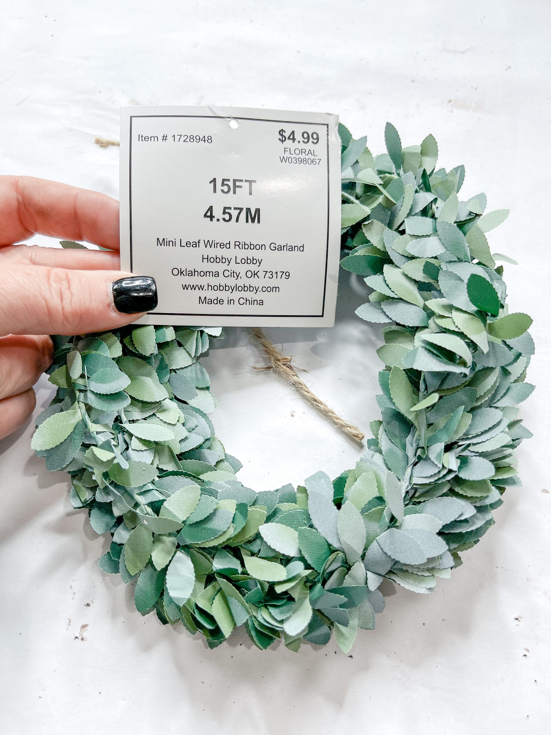 Dollar Tree DIY Farmhouse Wall Decor with a wreath