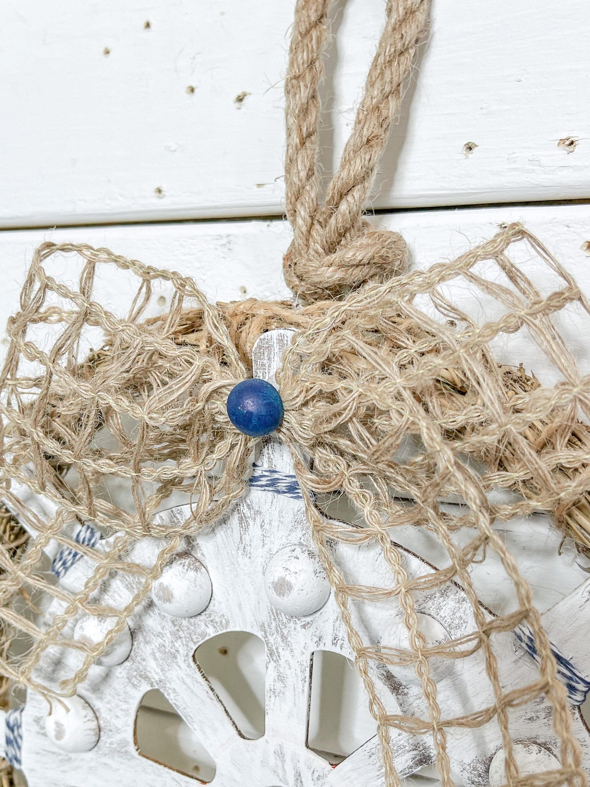 Dollar Tree Ship's Wheel DIY Nautical Decor